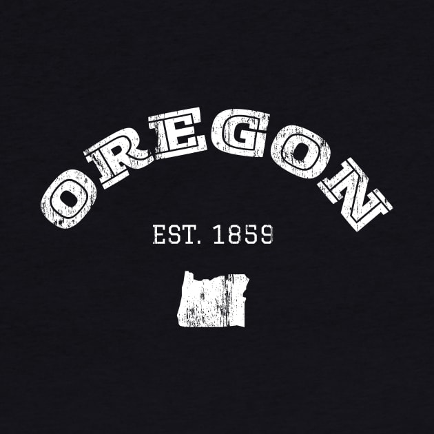 Oregon State 1859 Retro USA Pride by Foxxy Merch